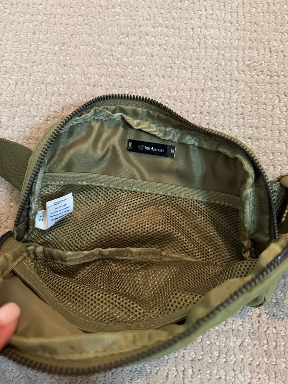Lululemon Olive Green Fanny Pack